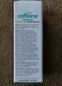 Mcaffeine Green Tea Face Serum