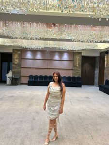 Lace Up Cocktail Bodycon Dress