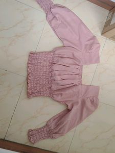 Cute Pink Smocked Top