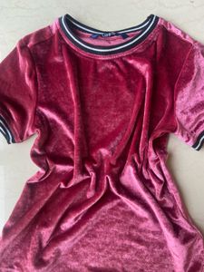 Velvet top brand new