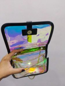 Miniso Holographic Sling Bag