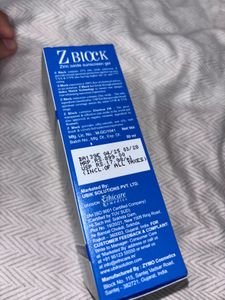 Z Block Sunscreen SPF 50
