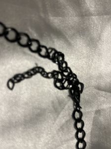Black Circle Necklace