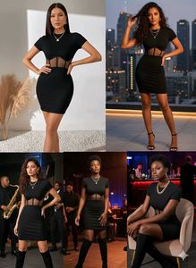 Chic Black Mini Dress