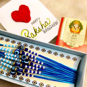 Evil Eye Protection Rakhi Box – Set of 12