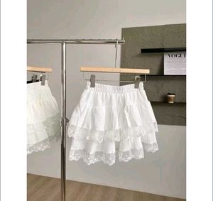 Korean Stylish Attached Inner Shorts Skirts