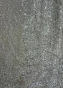 Silver Glittery Stole
