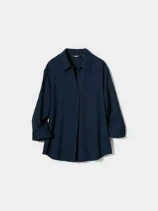 UNIQLO Navy Blue Shirt