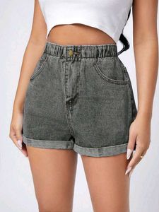 Classic Grey Shorts For Women