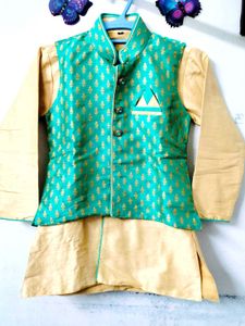 TRADITIONAL BOY'S KURTA WITH TWO PAJAMAs