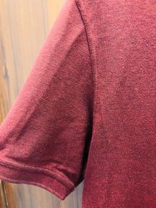 Peter England Burgundy Polo