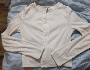 White Long Sleeve Top