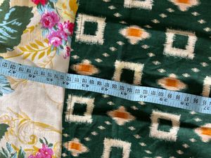 Green Printed Kurta
