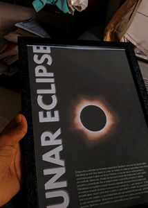 Lunar Eclipse Framed Poster