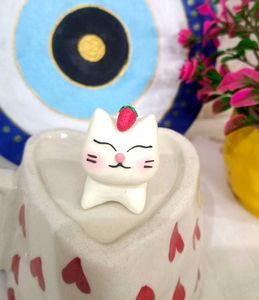 Cute Strawberry Cat