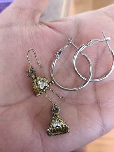 Jewellery Set, Rings, Earrings (Baali And Jhumki)