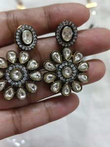Brand New Set Kundan With Ad Diamond