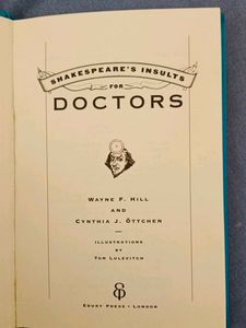Shakespeare&#39;s Insults for Doctors