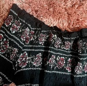 Floral Off-Shoulder Dress
