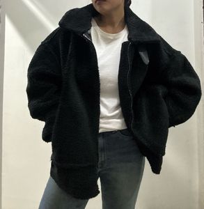 🖤Black Oversized Teddy Jacket 🖤