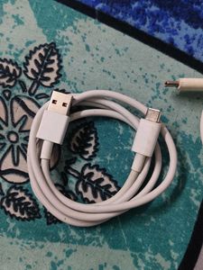 White USB Charging Cables