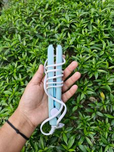 Mini Hair Straightener With Storage Box (Blue)