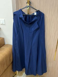 Elegant Navy Blue Pallazo