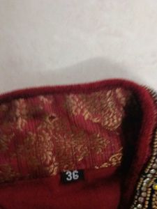 Elegant Maroon Sherwani Set