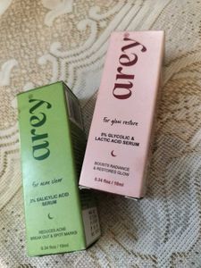 Arey Serums: Acne Clear & Glow Restore