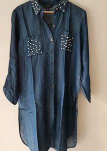 Soft Denim Kurti