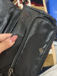Pull And Bear Black Shoulder Bag
