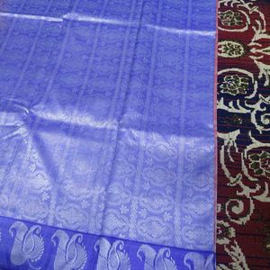 Tanchoi Banarasi Silk Saree with blouse