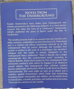 Notes From The Underground