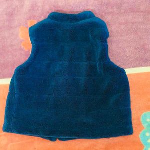 Baby Blue Fleece Vest
