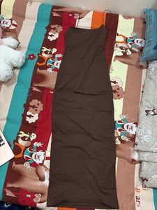 Zara Brown Bodycon Dress