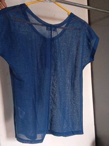 See Through Blue 💙 Top