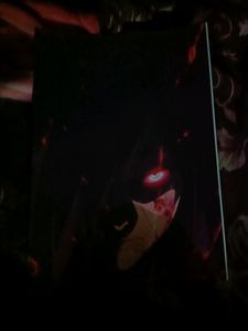 Anime Glowing Eyes Poster