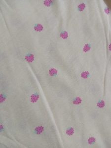 Strawberry Print Pajamas