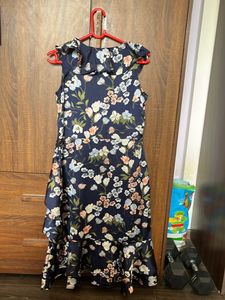 AND Floral Blue Dress