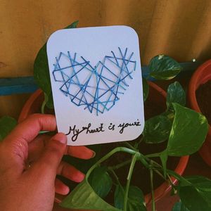 PAPER CARDS WITH BLUE 💙
