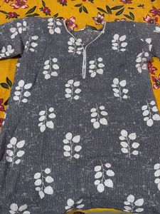 Leaf Print Kurta
