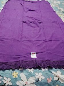 Purple Underskirt with Lace