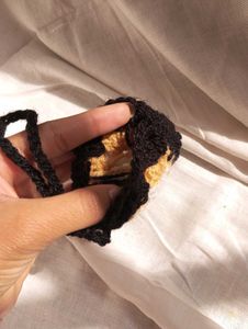 Handmade Crochet Earbuds Case