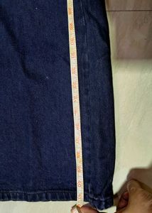 black Wide Leg Denim Jeans