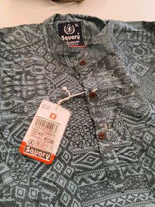 Elegant Full Sleeve Ethnic Shirts in Earthy Tones