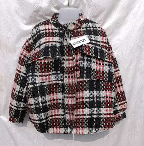 Y2k Plaid Flannel Shacket Jacket 🖤