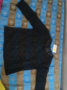 Elegant Black Lace Top