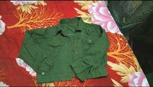 Vintage Olive Green Corduroy Jacket