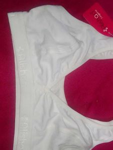 White Sport Bra New One
