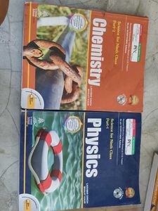 9th Class Physics, Chemistry Books & all In One